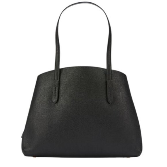 Coach black Restored Carryall 40 leather tote bag - Picture 3 of 9
